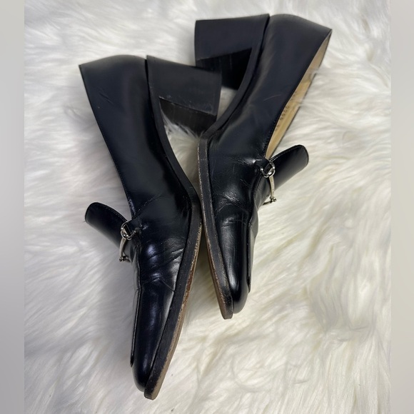 GUCCI leather classic horsebit black shoes - Picture 2 of 9